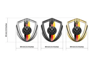 VW Insignia De Silicona 3D Diseño Lujo Alea 3D